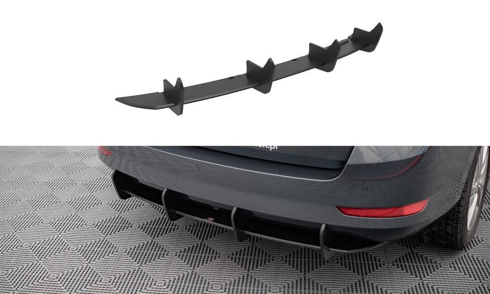 Maxton Street Pro Rear Diffuser Skoda Fabia Combi Mk3 Facelift