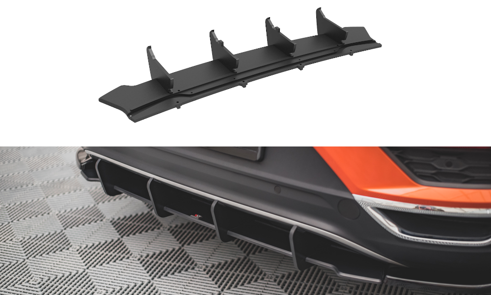 Maxton Street Pro Rear Diffuser Volkswagen T-Roc Mk1