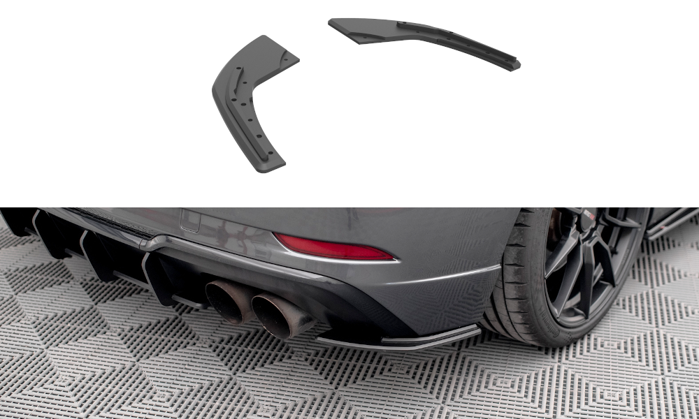 Maxton Street Pro Rear Side Splitters Audi S3 Sportback 8v Facelift