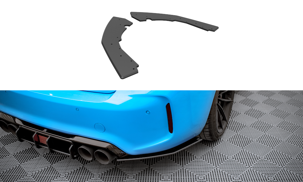 Maxton Street Pro Rear Side Splitters Bmw M2 F87
