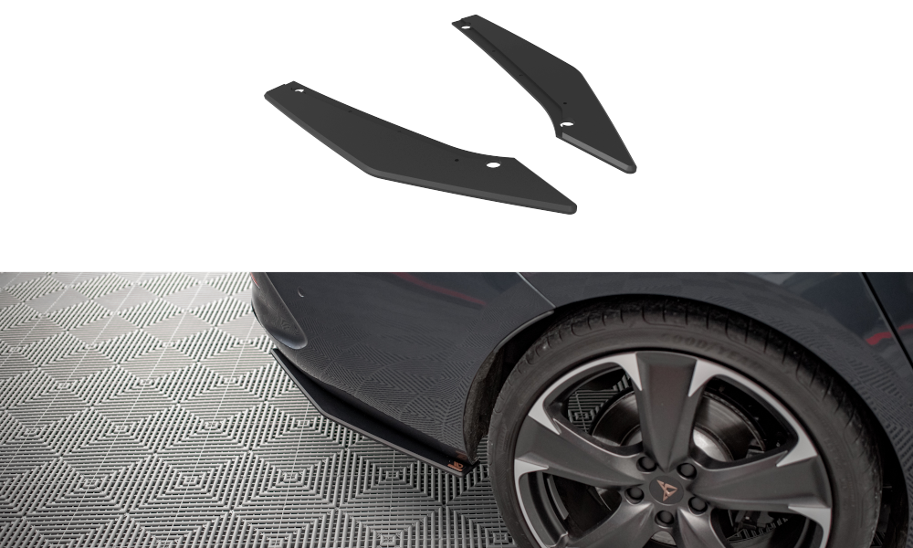 Maxton Street Pro Rear Side Splitters Cupra Leon St