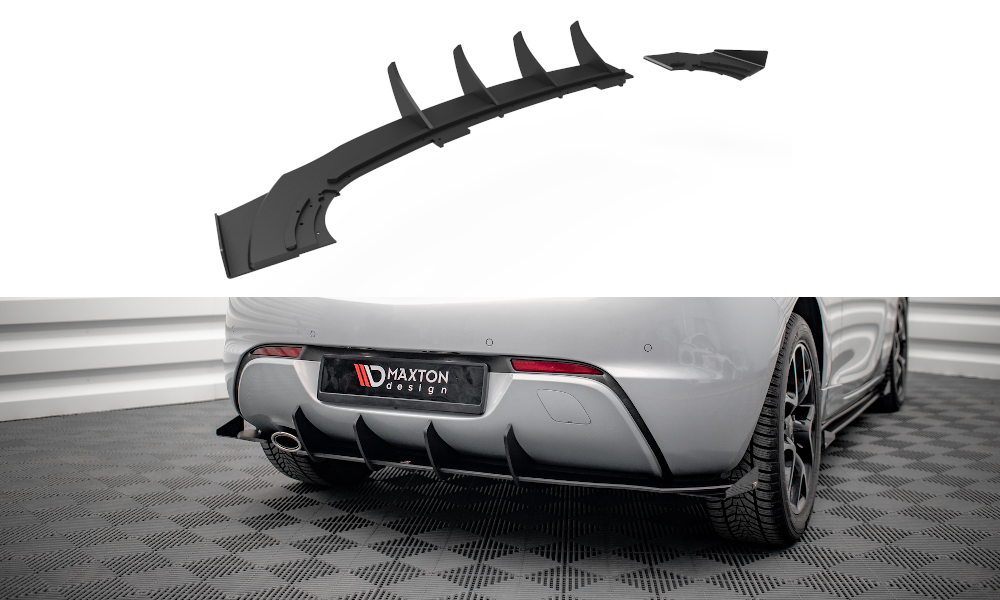 Maxton Street Pro Rear Valance + Flaps Opel Astra Gtc Opc-Line J