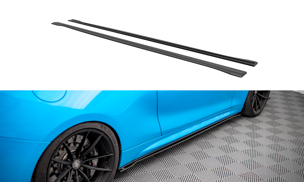 Maxton Street Pro Side Skirts Diffusers Bmw M2 F87