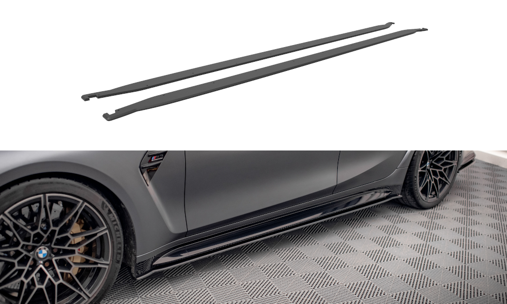 Maxton Street Pro Side Skirts Diffusers Bmw M3 G80