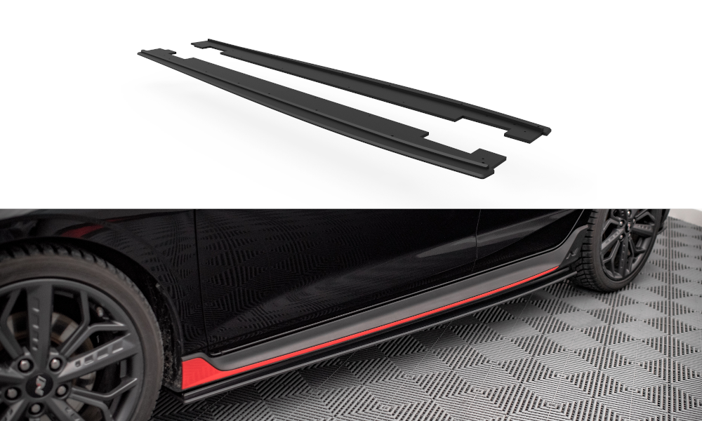 Maxton Street Pro Side Skirts Diffusers Hyundai I20 N Mk3