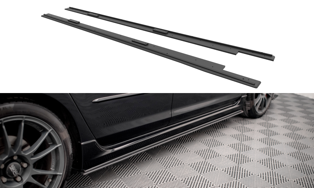 Maxton Street Pro Side Skirts Diffusers Mazda 3 Mps Mk1