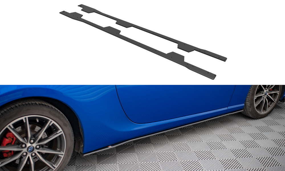 Maxton Street Pro Side Skirts Diffusers Subaru Brz Mk1 Facelift