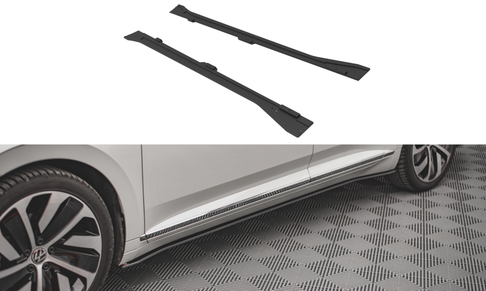 Maxton Street Pro Side Skirts Diffusers V.1 Volkswagen Arteon R/ R-Line Facelift