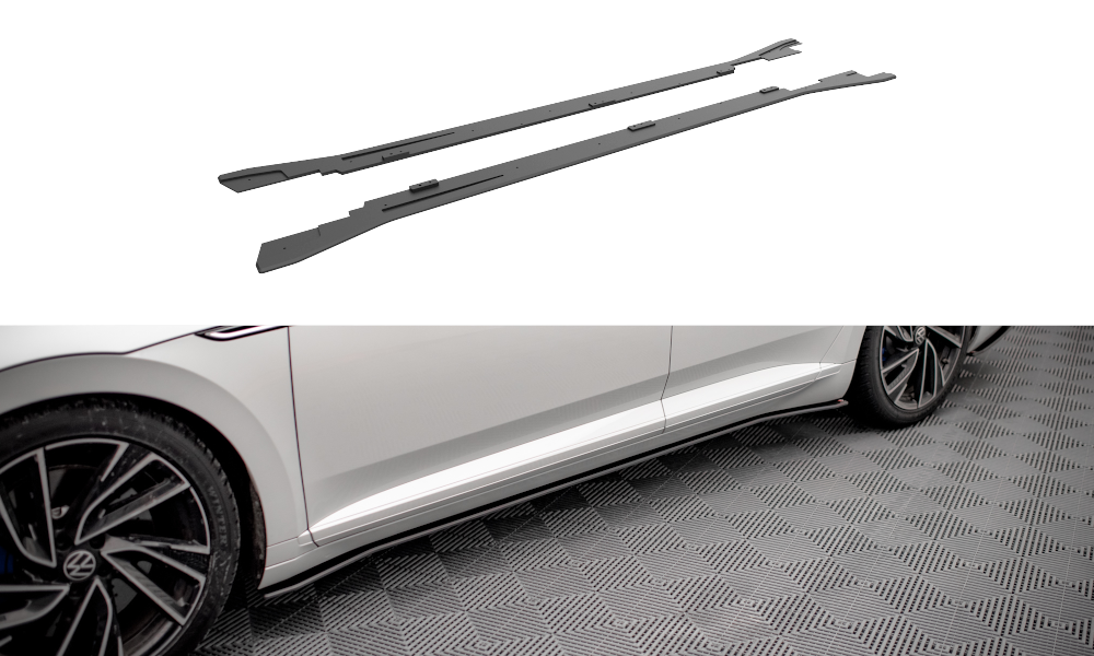 Maxton Street Pro Side Skirts Diffusers V.2 Volkswagen Arteon R / R-Line Facelift