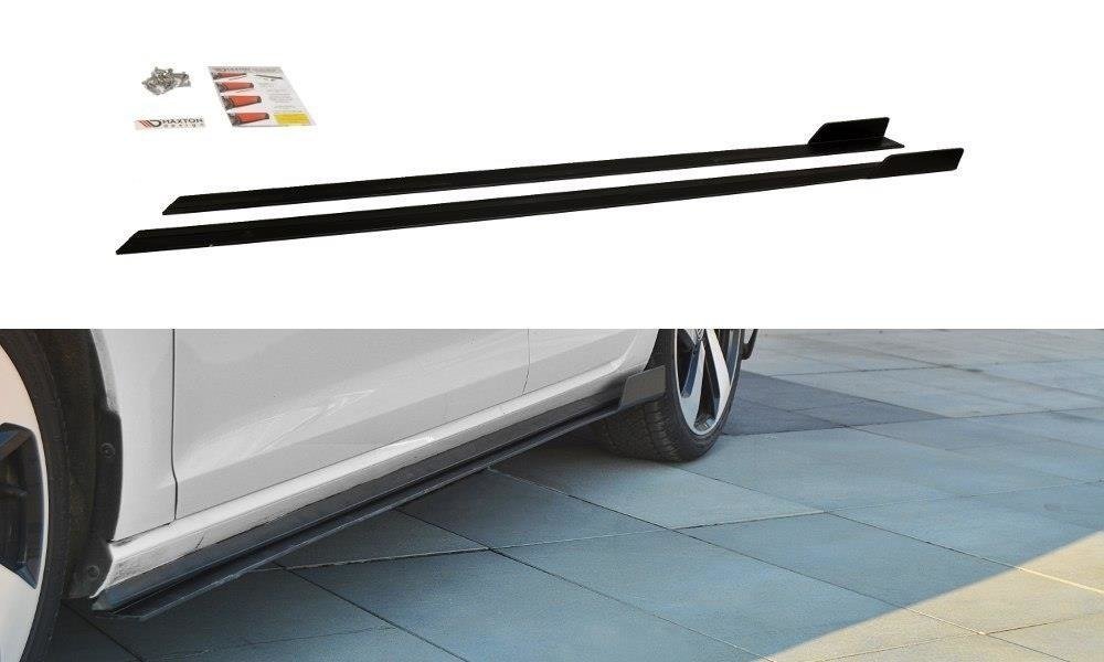 Maxton Vw Golf Vii Gti (FACELIFT) - Racing Side Skirts Diffusers
