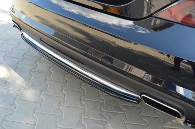 Maxton Central Rear Splitter Mercedes Cls C218 (without A Vertical Bar) Amg Line
