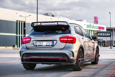 Maxton Central Rear Splitter (WITHOUT Vertical Bars) Mercedes-Benz Gla 45 Amg Suv (X156) Preface
