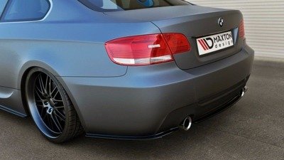 Maxton Central Rear Splitter For Bmw 3 E92 Mpack