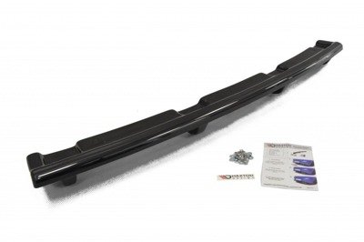 Maxton Central Rear Splitter For Bmw 4 F32 M-Pack (with Vertical Bars)