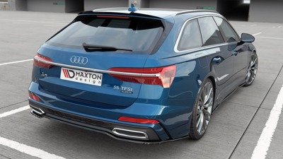 Maxton Central Rear Splitter Audi A6 S-Line Avant C8