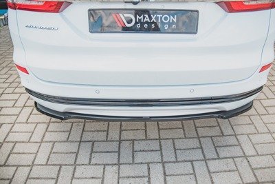 Maxton Central Rear Splitter Ford Mondeo Estate Platinium Mk5 Facelift