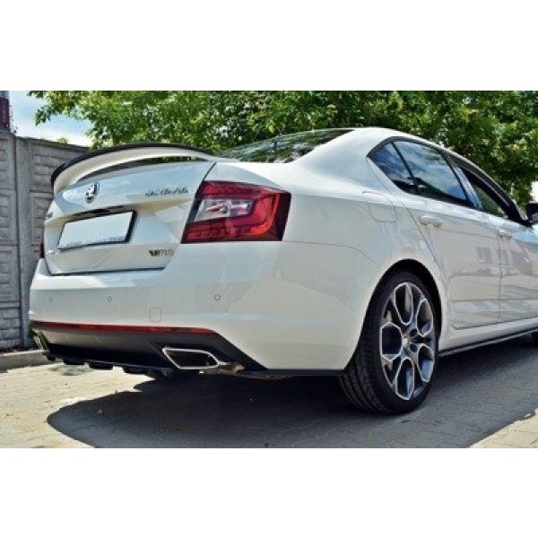 Maxton Central Rear Splitter Skoda Octavia Rs Mk3 / Mk3 Fl Hatchback / Estate - Image 3
