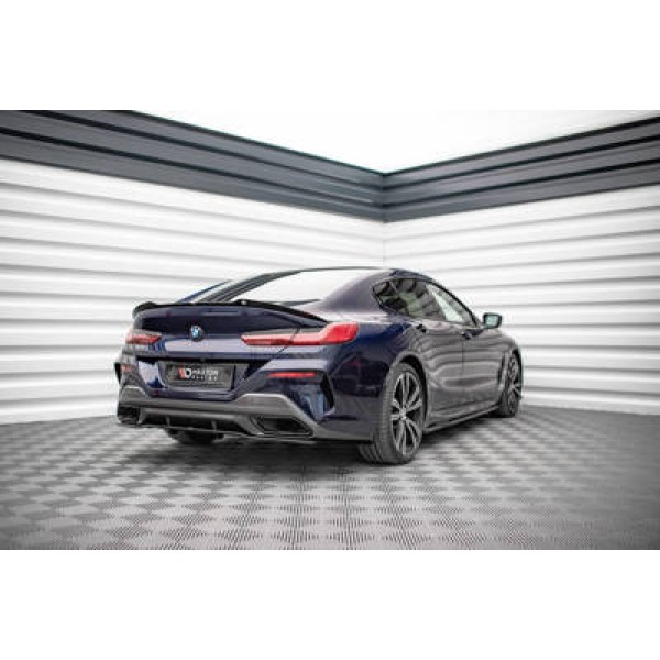 Maxton Central Rear Splitter (with Vertical Bars) Bmw 8 Gran Coupe M-Pack G16 - Image 2
