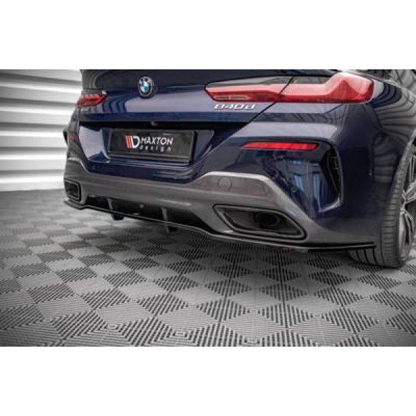 Maxton Central Rear Splitter (with Vertical Bars) Bmw 8 Gran Coupe M-Pack G16 - Image 3