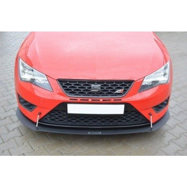 Maxton Front Racing Splitter Seat Leon Iii Cupra / Fr