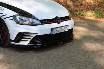 Maxton Front Racing Splitter Vw Golf Vii Gti Clubsport