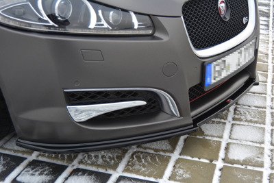 Maxton Front Splitter Jaguar Xf (X250) Mk1 Sportbrake S-Pack