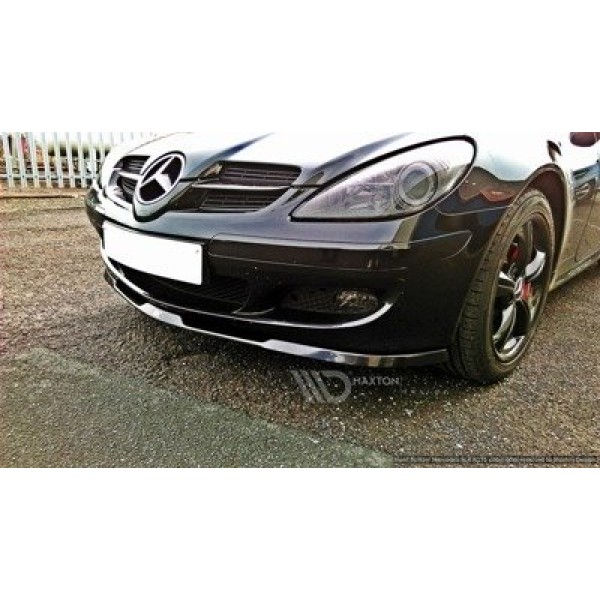 Maxton Front Splitter Mercedes Slk R171 Standard Bumper - Image 2