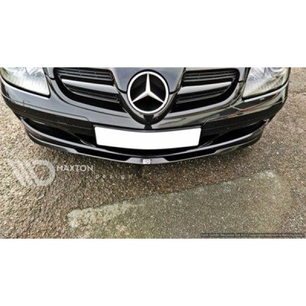 Maxton Front Splitter Mercedes Slk R171 Standard Bumper - Image 3