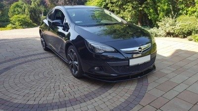 Maxton Front Splitter Opel Astra J Gtc