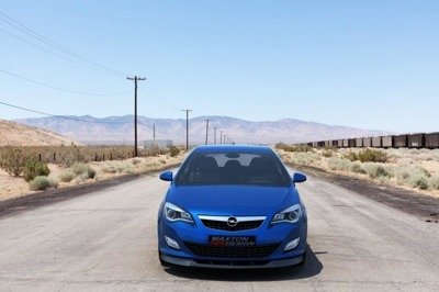 Maxton Front Splitter Opel Astra J (pre-facelift)