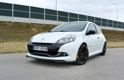 Maxton Front Splitter V.1 Renault Clio Mk3 Rs Facelift