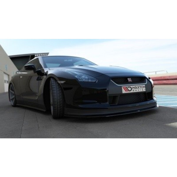 Maxton Front Splitter V.2 Nissan Gt-R Preface Coupe (R35-SERIES) - Image 2