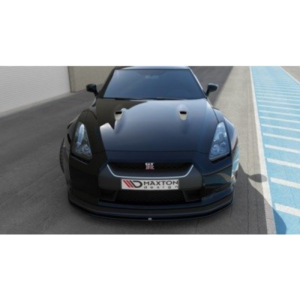 Maxton Front Splitter V.2 Nissan Gt-R Preface Coupe (R35-SERIES)