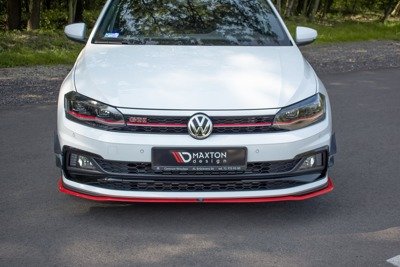 Maxton Front Splitter V.2 Vw Polo Mk6 Gti