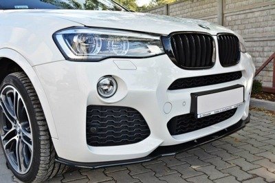 Maxton Front Splitter For Bmw X4 M-Pack