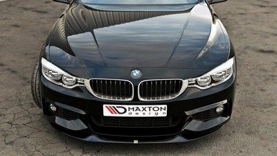Maxton Front Splitter V.2 For Bmw 4 F32 M-Pack (GTS-look)
