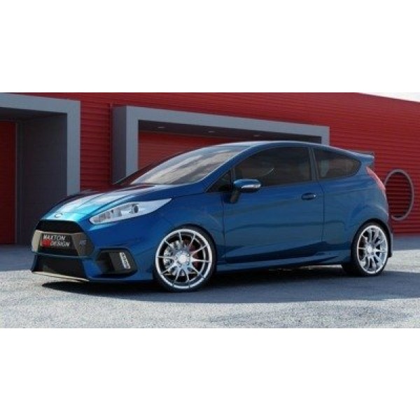 Maxton Front Bumper (Focus Rs Look) Ford Fiesta Mk7 Fl - Image 3