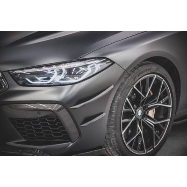 Maxton Front Bumper Wings (Canards) Bmw M8 Gran Coupe F93