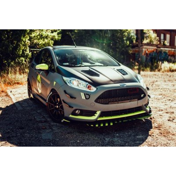 Maxton Front Bumper Wings (Canards) Ford Fiesta 7 St Facelift - Image 2
