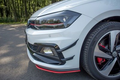 Maxton Front Bumper Wings (Canards) Vw Polo Gti Mk 6