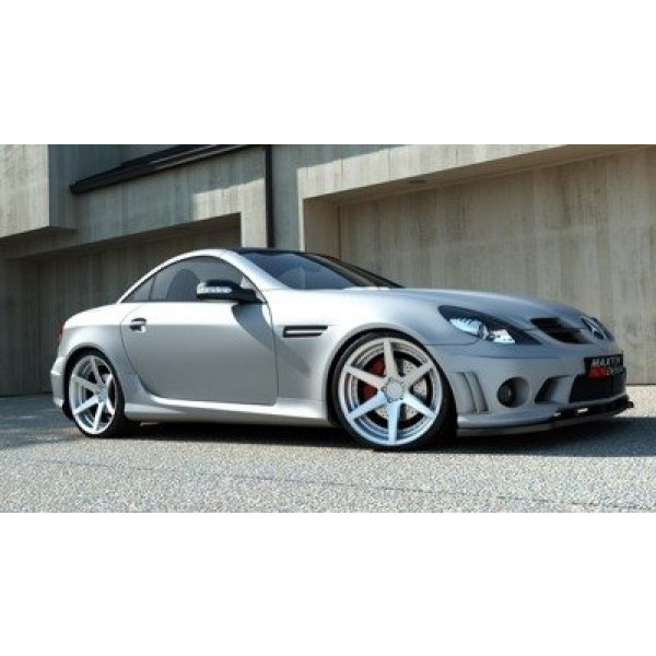Maxton Front Splitter Mercedes Slk R171 (for Me-Slk -r171-AMG204-f1) - Image 2