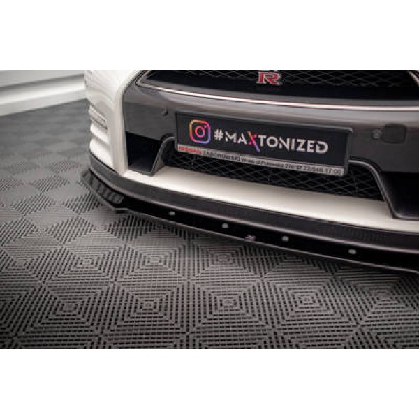 Maxton Front Splitter Nissan Gtr R35 Facelift - Image 3