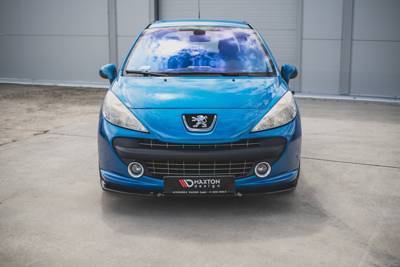 Maxton Front Splitter Peugeot 207 Sport