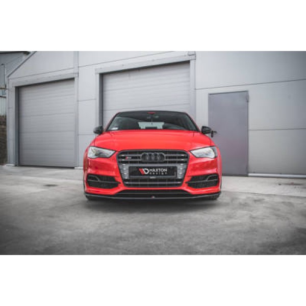 Maxton Front Splitter V.1 Audi S3 / A3 S-Line 8v Sedan / Cabrio - Image 2