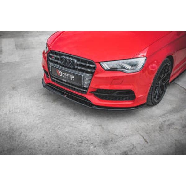 Maxton Front Splitter V.1 Audi S3 / A3 S-Line 8v Sedan / Cabrio - Image 3