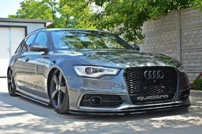 Maxton Front Splitter V.1 Audi S6 / A6 S-Line C7