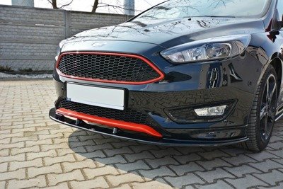 Maxton Front Splitter V.1 Ford Focus St-Line Mk3 Fl