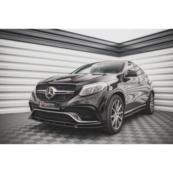 Maxton Front Splitter V.1 Mercedes-Benz Gle Coupe 63amg C292 - Image 3