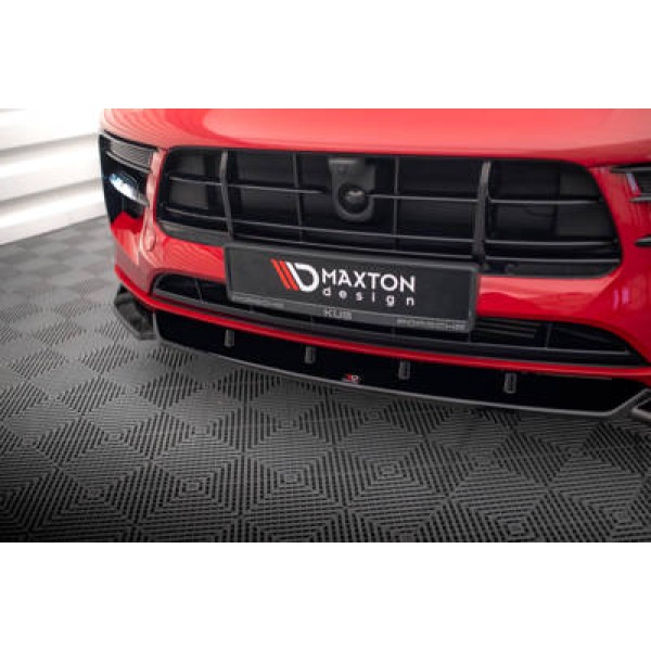 Maxton Front Splitter V.1 Porsche Macan Mk1 Facelift - Image 3