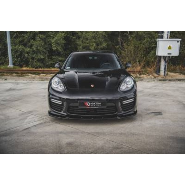 Maxton Front Splitter V.1 Porsche Panamera Turbo 970 Facelift - Image 2